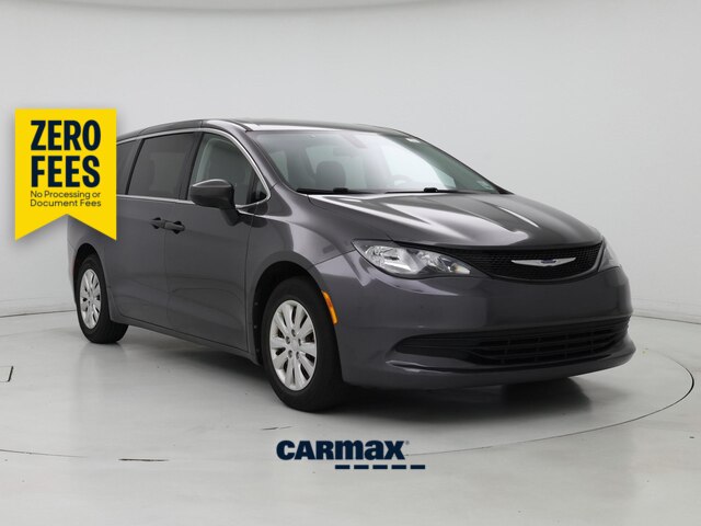 Gray 2020 Chrysler Voyager L FWD Minivan Front-Wheel Drive Automatic