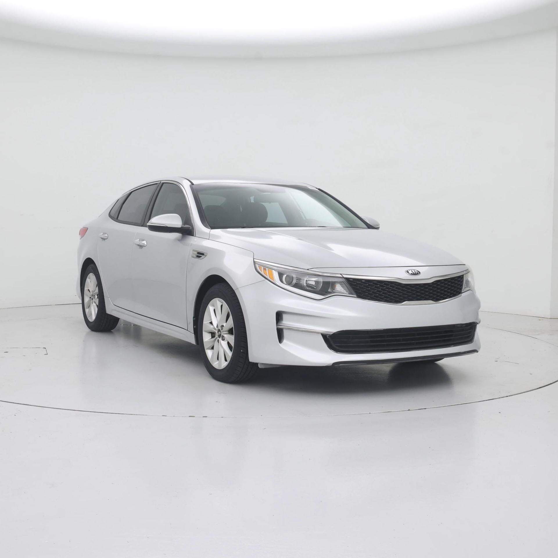 Silver 2017 Kia Optima Sedan Front-Wheel Drive Automatic