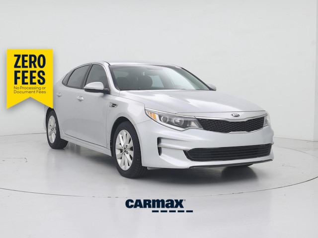 Silver 2017 Kia Optima Sedan Front-Wheel Drive Automatic