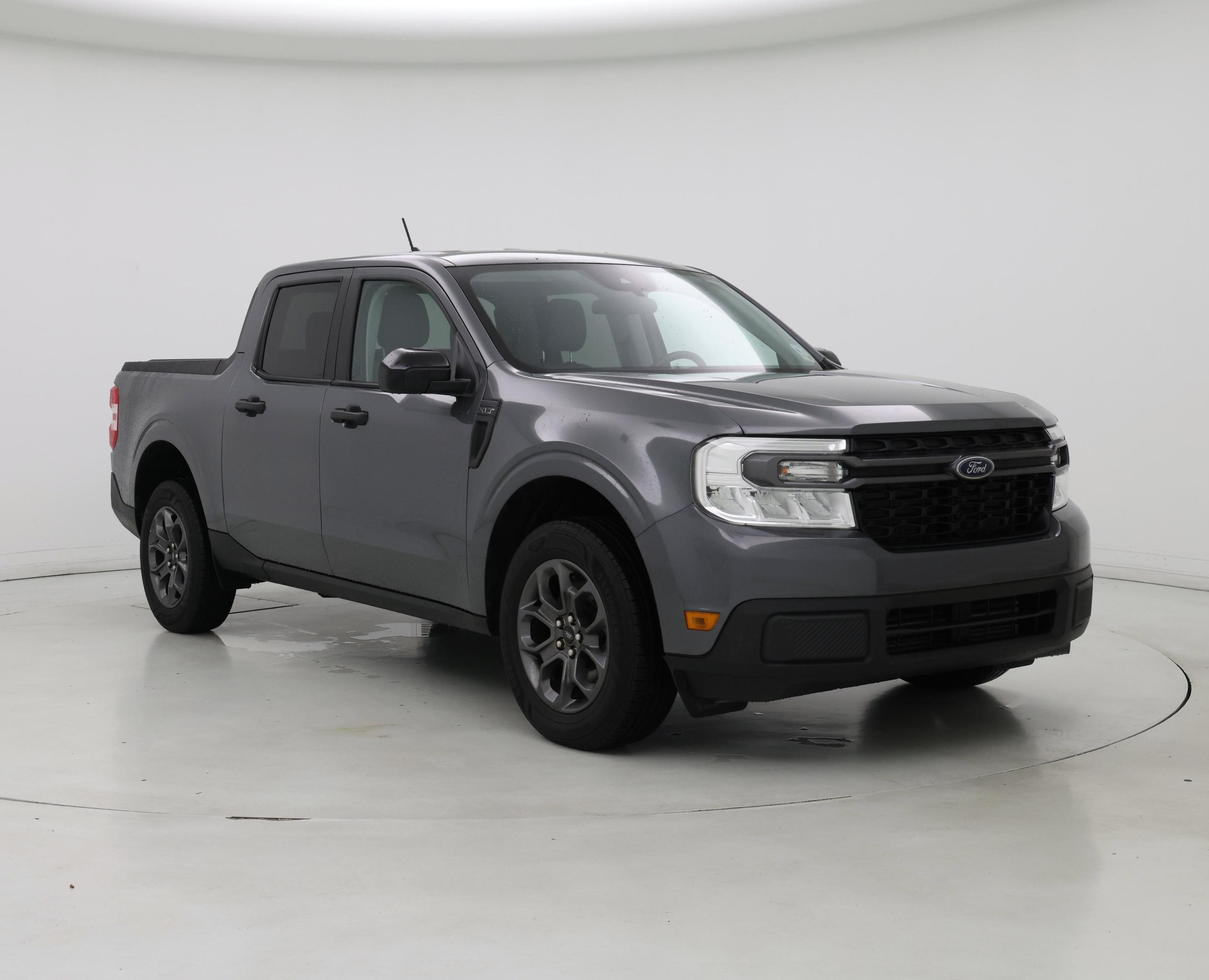Gray 2024 Ford Maverick Pickup Truck Front-Wheel Drive Automatic
