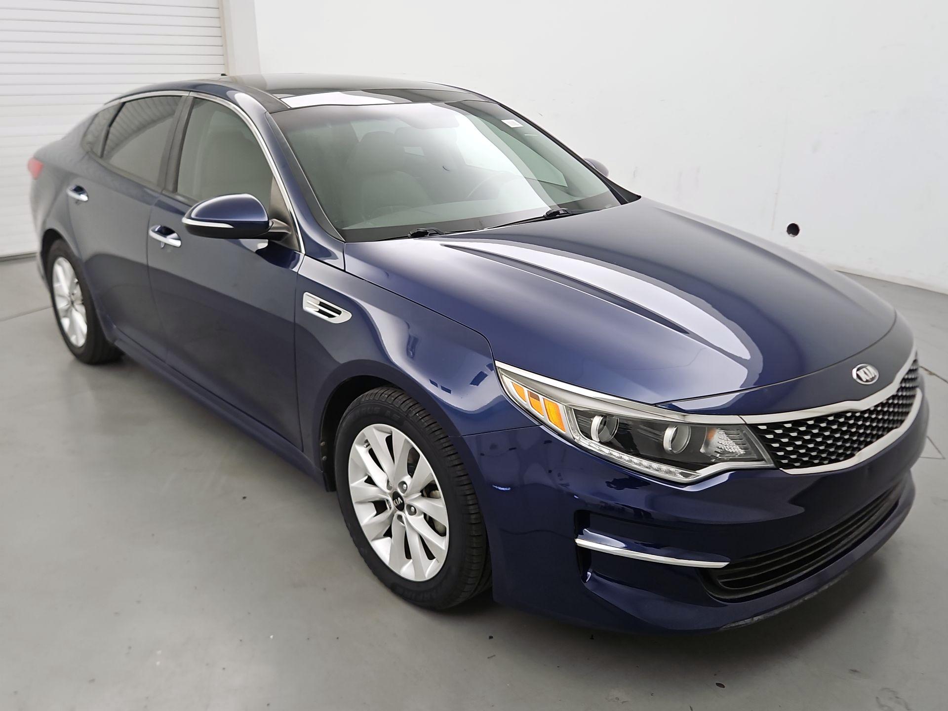Blue 2016 Kia Optima EX Sedan Front-Wheel Drive Automatic
