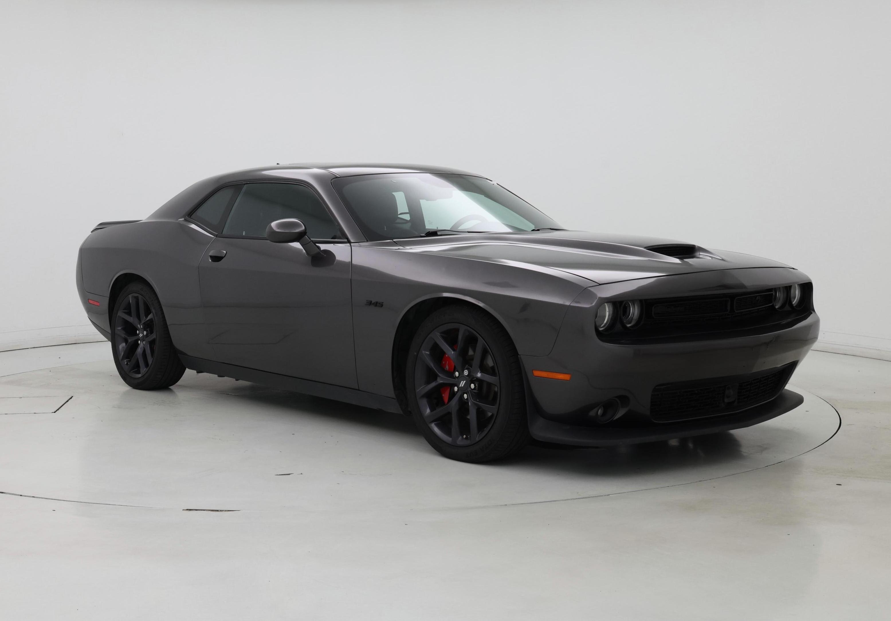 Gray 2023 Dodge Challenger Coupe Rear-Wheel Drive Automatic