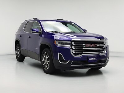 Blue 2023 GMC Acadia SLE