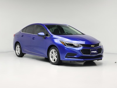 Blue 2017 Chevrolet Cruze LT