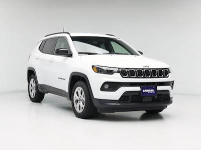 White 2025 Jeep Compass Latitude