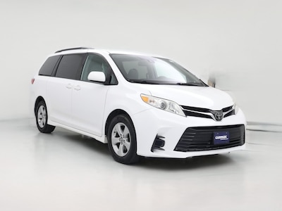 White 2020 Toyota Sienna LE