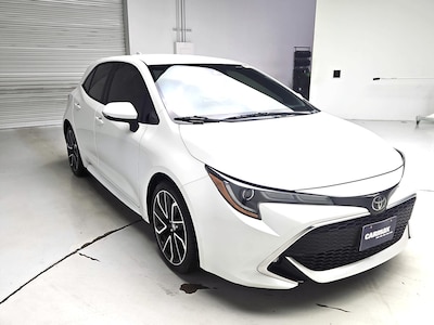 White 2021 Toyota Corolla Hatchback XSE