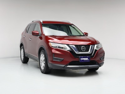 Red 2019 Nissan Rogue SV