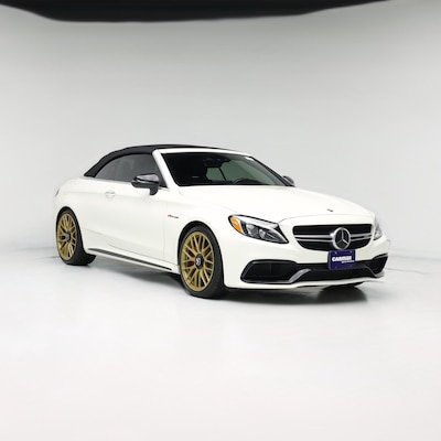 White 2018 Mercedes-Benz C63 AMG S