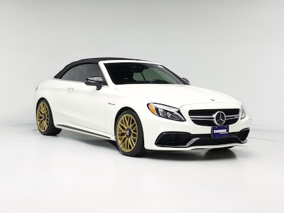 White 2018 Mercedes-Benz C63 AMG S