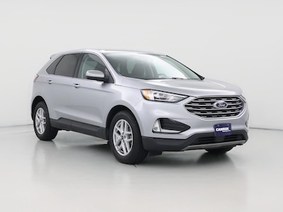 Silver 2021 Ford Edge SEL