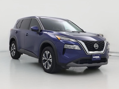 Blue 2021 Nissan Rogue SV