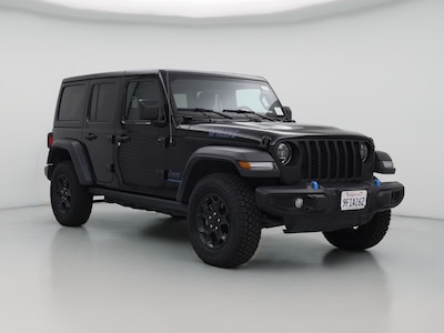Black 2023 Jeep Wrangler 4XE PHEV Willy's