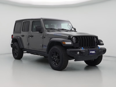 Gray 2023 Jeep Wrangler 4XE PHEV Willy's