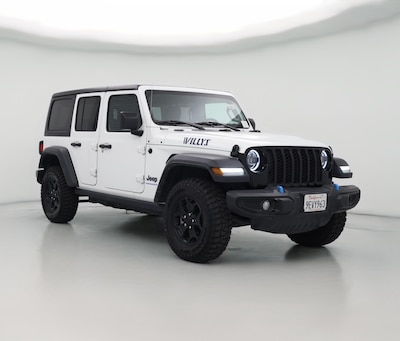 White 2023 Jeep Wrangler 4XE PHEV