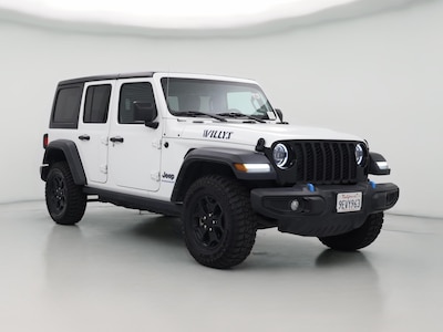 White 2023 Jeep Wrangler 4XE PHEV
