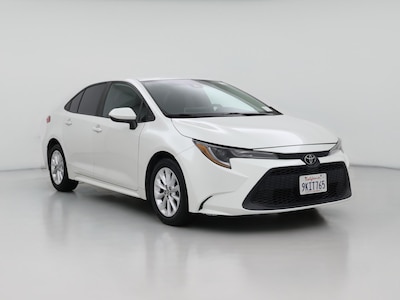 White 2020 Toyota Corolla LE