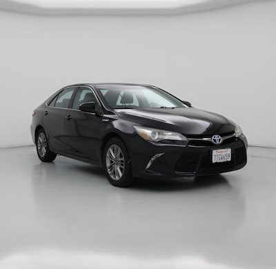 Black 2016 Toyota Camry Hybrid SE