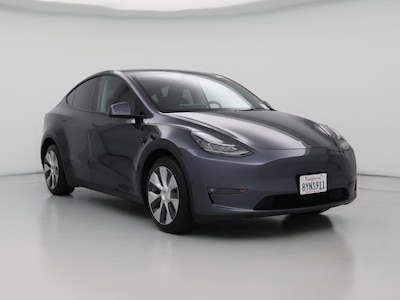 Gray 2021 Tesla Model Y Long Range