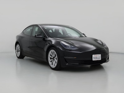 Black 2021 Tesla Model 3 Standard Range Plus
