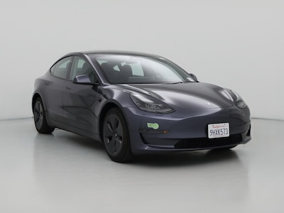 Gray 2023 Tesla Model 3