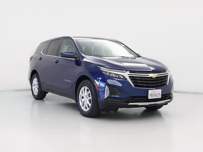 Blue 2022 Chevrolet Equinox LT