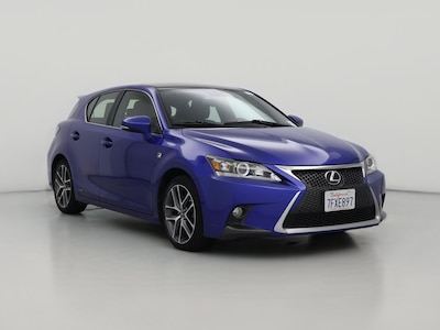 Blue 2014 Lexus CT 200h