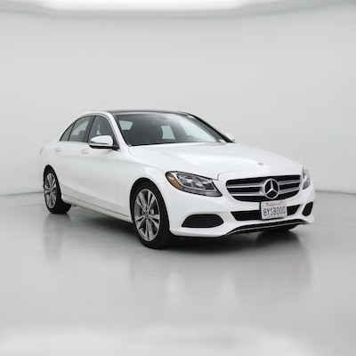 White 2018 Mercedes-Benz C300
