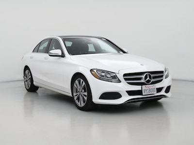 White 2018 Mercedes-Benz C300