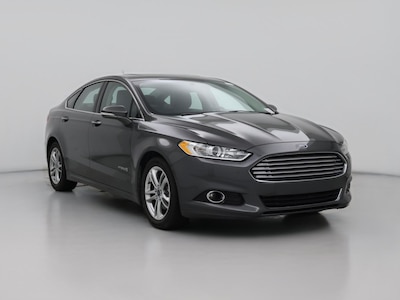 Gray 2016 Ford Fusion Hybrid Titanium