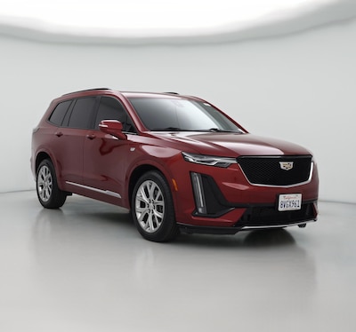 Red 2020 Cadillac XT6 Sport