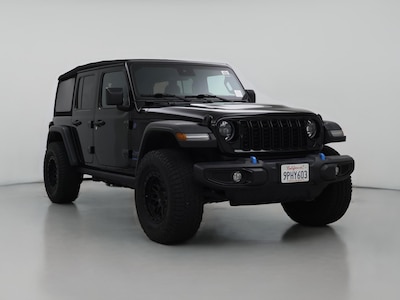 Black 2024 Jeep Wrangler 4XE PHEV Willy's