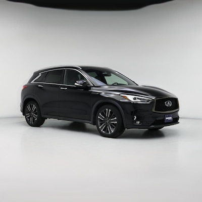 Black 2021 Infiniti QX50 Luxe