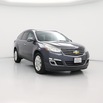 Gray 2014 Chevrolet Traverse LT