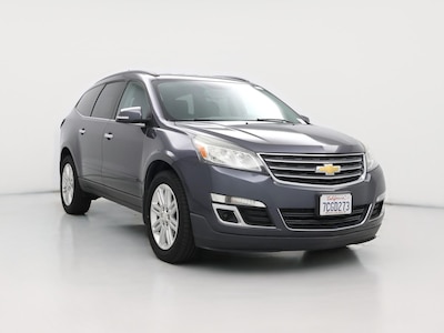 Gray 2014 Chevrolet Traverse LT