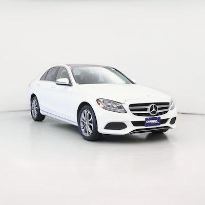 White 2016 Mercedes-Benz C300