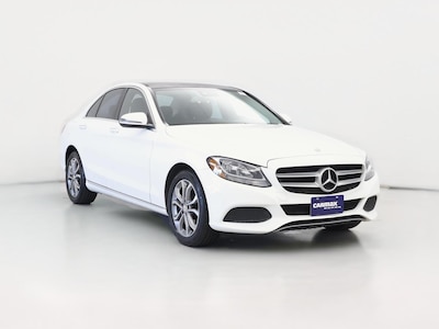 White 2016 Mercedes-Benz C300