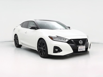 White 2021 Nissan Maxima SR