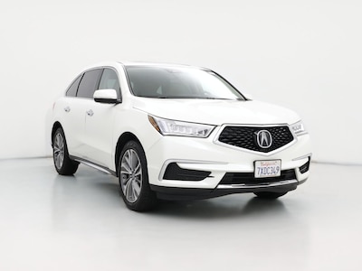 White 2017 Acura MDX