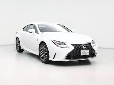 White 2017 Lexus RC 350 F-Sport