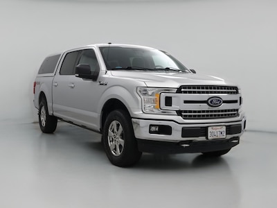 Silver 2018 Ford F150 XLT