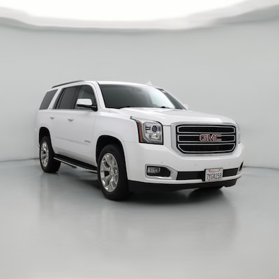 White 2017 GMC Yukon SLE