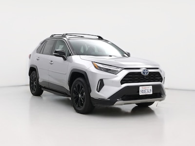 Silver 2022 Toyota RAV4 Hybrid XSE