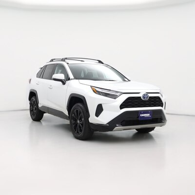 White 2024 Toyota RAV4 Hybrid SE