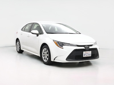 White 2020 Toyota Corolla LE