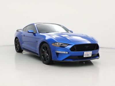 Blue 2020 Ford Mustang GT Premium