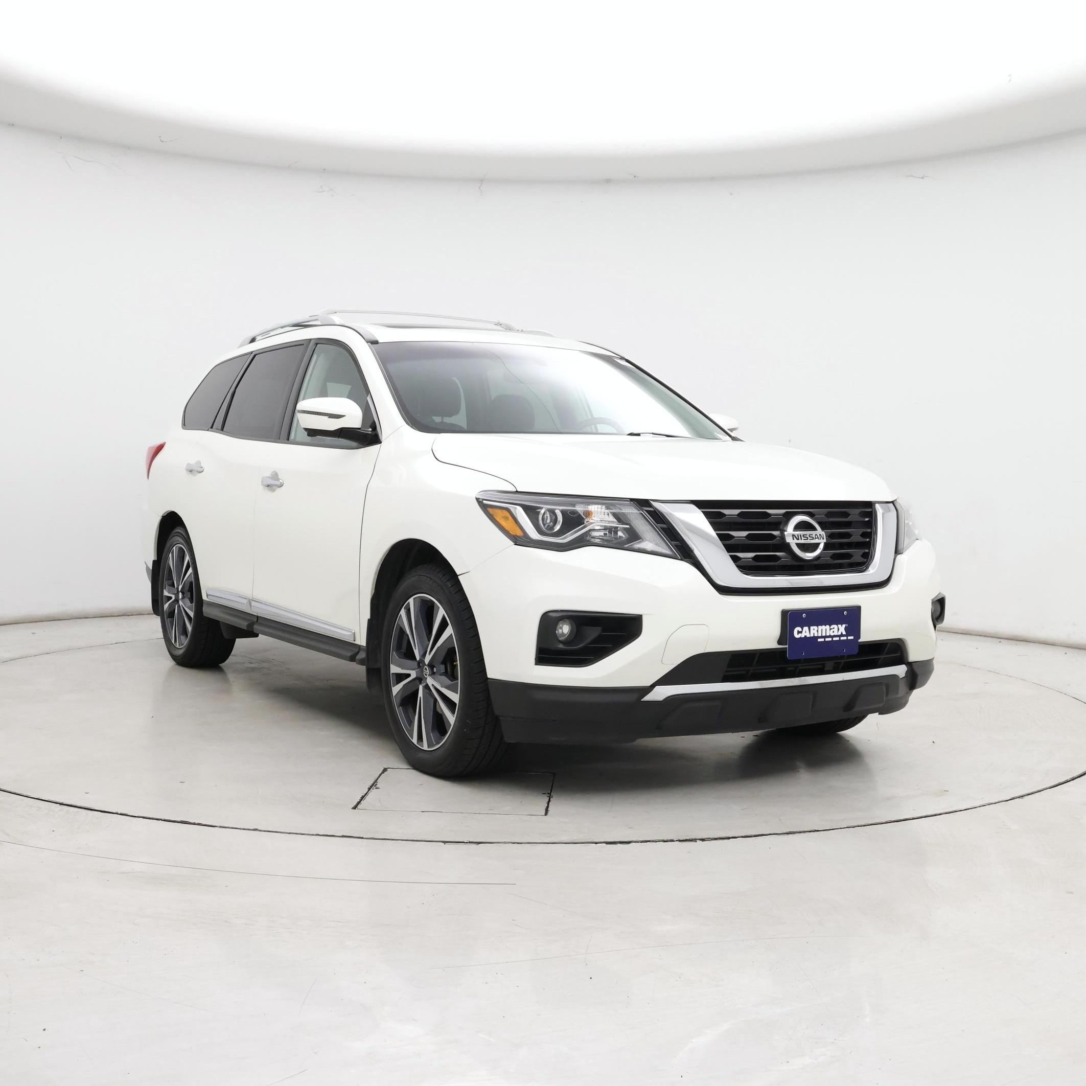 White 2020 Nissan Pathfinder Platinum 4WD SUV / Crossover Four-Wheel Drive Automatic