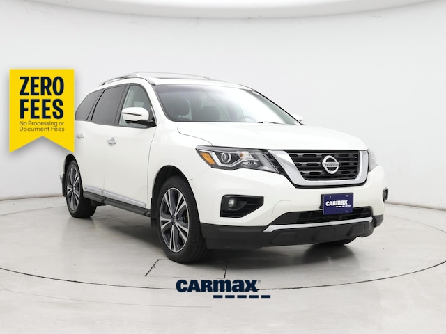 White 2020 Nissan Pathfinder Platinum 4WD SUV / Crossover Four-Wheel Drive Automatic