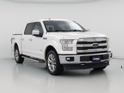 White 2017 Ford F150 Lariat