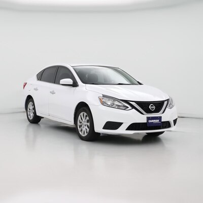 White 2019 Nissan Sentra SV